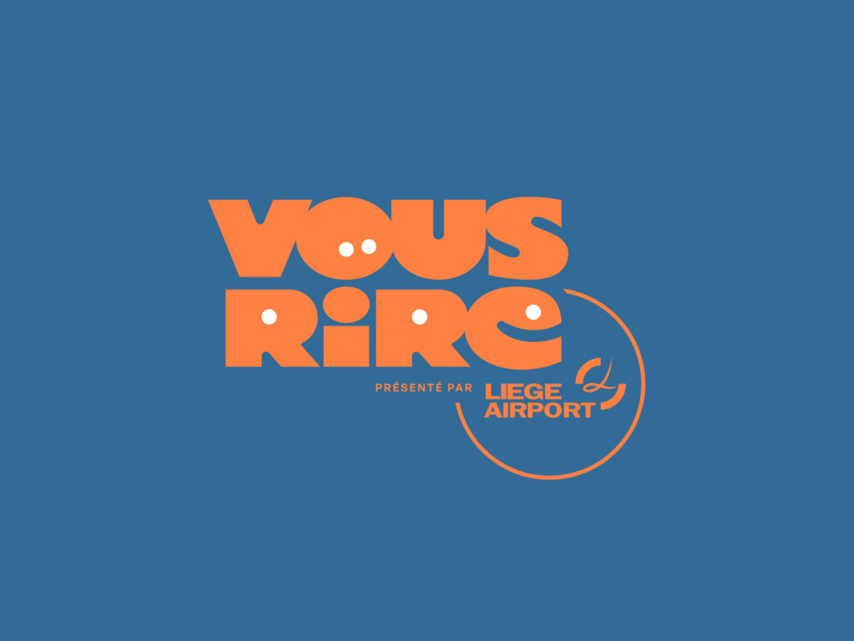 logo vous rire - presente par liege airport