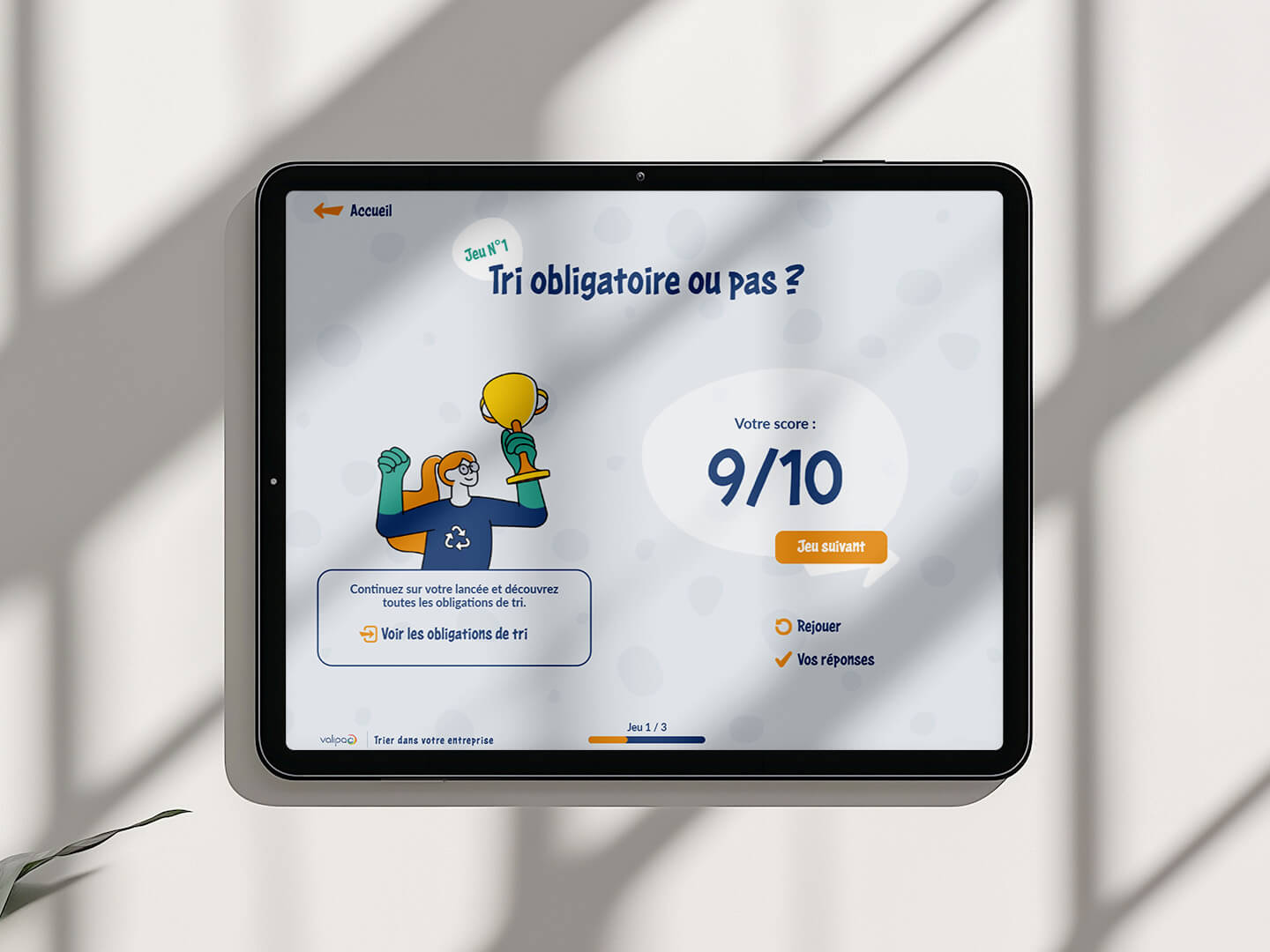 Jetriedansmonentreprise Valipac Games Tablet